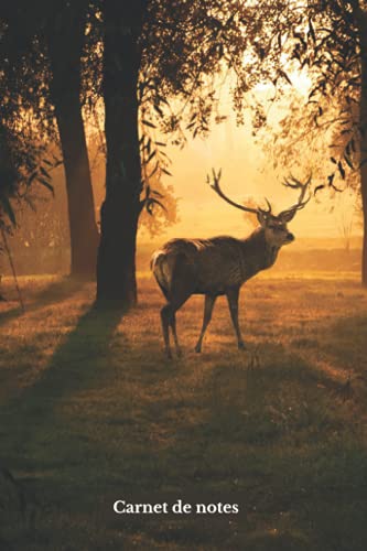 Carnet de Notes: Cerf – Cahier de notes Ligné – 108 pages – 15,24x22,86 cm – 6x9 – Idée Carnet de Notes: Cerf – Cahier de notes Ligné – 108 pages – 15,24x22,86 cm – 6x9 – Idée