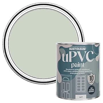 Rust-Oleum Green uPVC Door and Window Paint in Matt Finish - Laurel Green 750ml