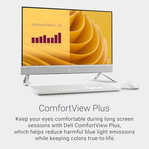 Image of Dell 27 All-in-One Desktop Computer ec27250, Core7 150U, 64GB DDR5-5200MT /s