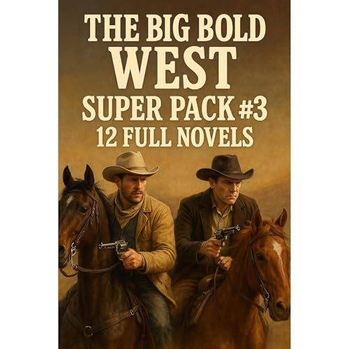 The Big Bold West Super Pack #3 Audiolibro Por David Wagoner, Robert Steelman, Muriel Elwood, James Rubel, Bradford Scott, John Prescott, John Tanner, Sheba Hargreaves, Fred Grove, Homer Hatten arte de portada