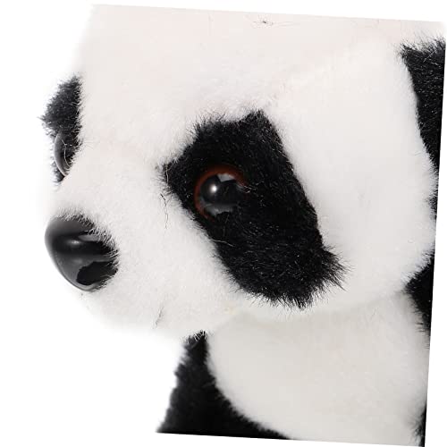 PRETYZOOM Plüsch Schlüsselanhänger Schlüsselanhänger Panda Anhänger Panda Puppe Kleine Stofftiere Süßer Bär Niedlicher