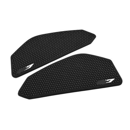 Protection de réservoir moto YZF R7 avec autocollants de traction et grip de gaz noir