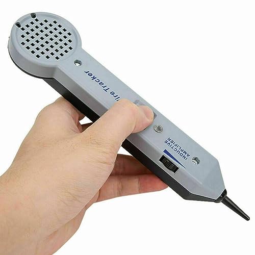 Image of Yankok [200EP Tone Probe w / 701K Generator Kit] Inductive Amplifier Wire Cable Tracer to Locate Single Conductors and Cables Integrated LED Flashlight (Includes Headset Jack and User Manual)
