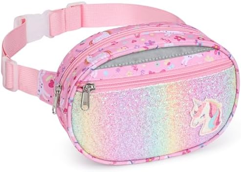 Belt Bags Kids Fanny Pack Cute Belt Bag for Girls Crossbody Purse...
