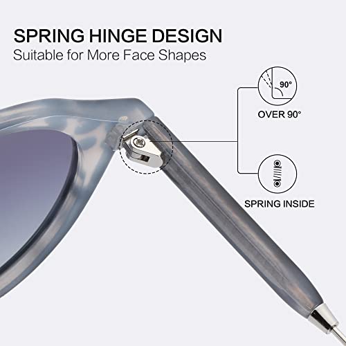 ZENOTTIC Polarized Sunglasses Vintage Classic Round Retro Sunglasses UV400 Metal Frame For Men Women3