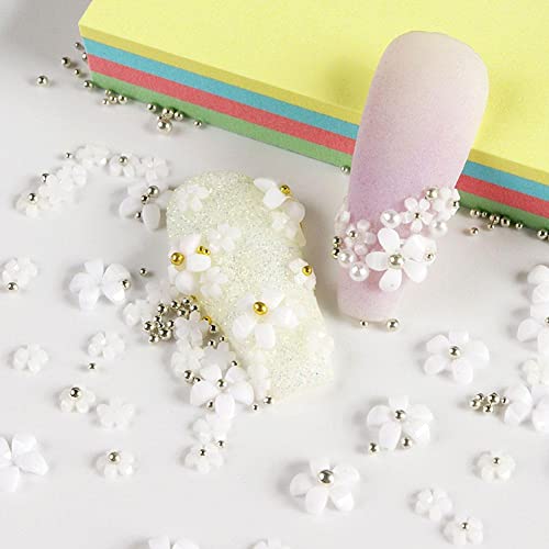 XUEJIAN Perline di Fiori in Cristallo Acrilico 3D