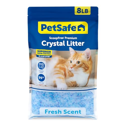 PetSafe ScoopFree Premium Crystal Cat Litter -...