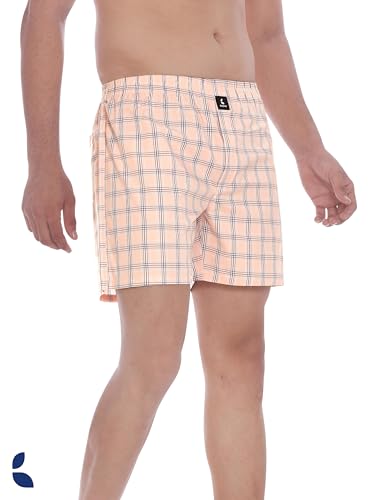 Image of Cotton Boxer Shorts for Men, Breathable, Comfortable & Lightweight (Pack of 2)
