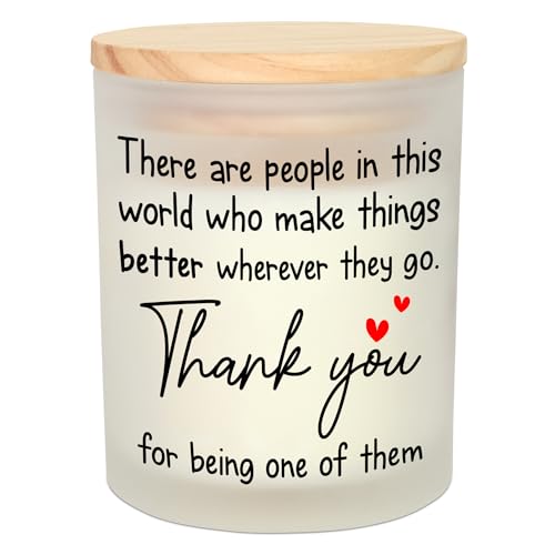 OASSIE Galentines Thank You Gifts for Women - Vanilla Lavender Candle 10 Oz -...