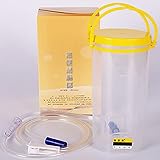 ❤Reutilizable: fabricado con PP y silicona de grado médico, no tóxico, inodoro, libre de BPA y ftalatos, garantiza un enema de colon doméstico seguro e higiénico.