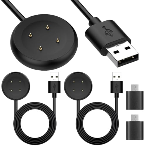 Xiatiaosann USB}Olbg[dP[u Google Pixel Watch 2 & 3pAFitbit Ace LTE/Versa 4/Versa3pUSB-AIX烁X[dP[uAUSBType-CA_v^[ti2pbNj