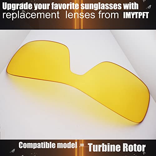 Verres Turbine Rotor Oakley rechange polarisés argent jaune transparent