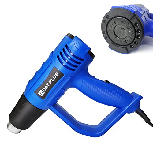 Desoldar con pistola de aire caliente, quitar pintura, barniz, disolver adhesivos, dar forma a tubos de plástico, etc. Ajustes de calor variables de 60 °C a 600 °C para bricolaje, mejoras del hogar Cover