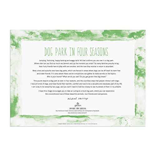 Galison 9780735373099 Dogs Jigsaw Puzzle