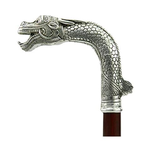 Cavagnini walking sticks dragon. Walking stick customizable in color, length and tip Cover