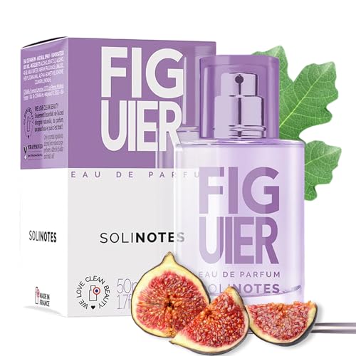 Image of Solinotes Fig Tree Eau de Parfum, Bergamot & Rosewood, Vegan, 1.7 Fl Oz