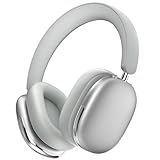 Picture of AUDALA Active Noise Cancelling Headphones,Pure Bass Sound,Bluetooth 5.4 Wireless Headphones,Up to 120H Battery Life and Speed Charge,Hi-Res Audio,Transparency Mode,for Gym Cycling Work Gift (Silver)