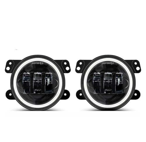 Feux antibrouillard LED ronds 4 pouces pour remplacer vos optiques Jeep ternes ou cassées