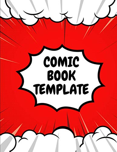 Comic Book Template: Blank Comic Books for Kids & Adults image 2