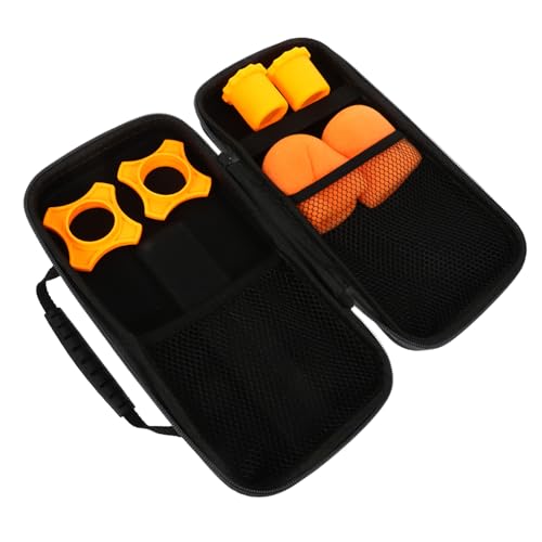 Kisangel Mic Storage Pouch Sleek Design Durable Eva Nylon for Professional Singers