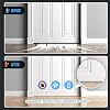 Door Draft Stopper For Side Of Door Frame 1.37 In X 20 Ft T-Shaped Silicone Weather Stripping Door Seal Strip Draft Blocker - Clear