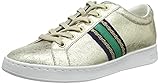 Revestimiento: Malla Geox D Jaysen A, Zapatillas Baja Mujer, Dorado (Lt Gold/Green C2l3q), 36 EU