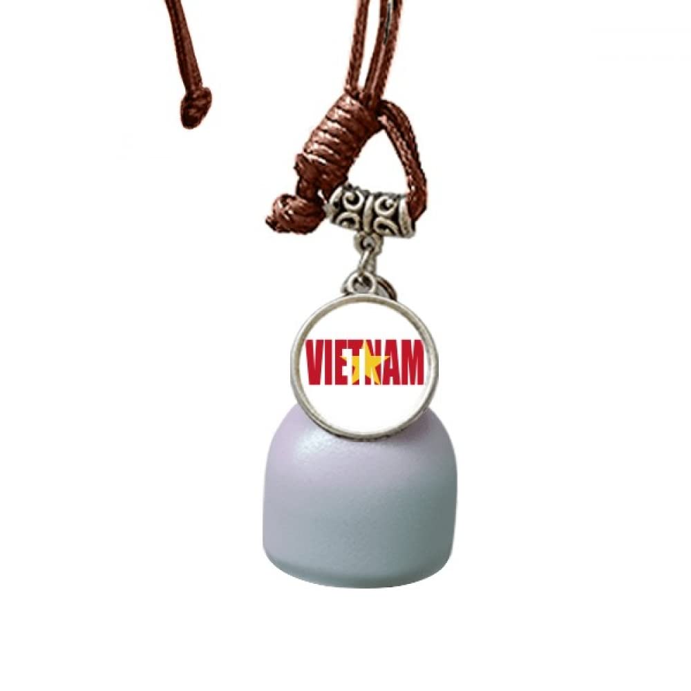 Carillon de voiture drapeau du Vietnam, cadeau idéal pour conducteur