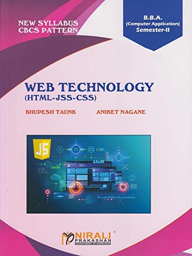 Buy WEB TECHNOLOGY (HTML-JSS-CSS) Book Online at Low Prices in India ...