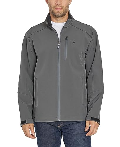 Izod Mens Performance Softshell Jacket - Best for Active Use