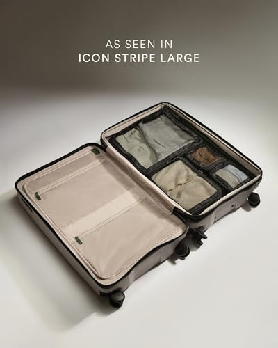 Compression Packing Cubes, Set of 6 Essential Packing Cubes for Suitcases and Backpacks - Holiday, Travel & Accessories Organiser, Easy Clothes and Shoe Storage - Black4