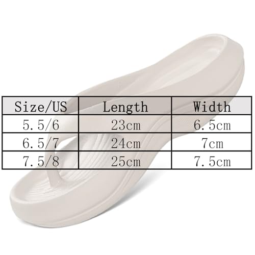 Pillow Arch Support Flip Flops Women with Socks,Wide Width Orthopedic Recovery Non Slip Soft Summer Platform Sandals2
