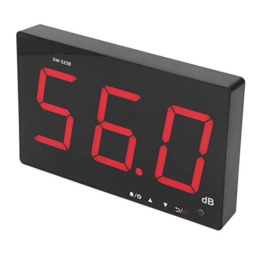 Sound Meter, Backlight Function Noise Decibel Reader High Accuracy 9.6Inch Lcd Screen 30-130Db Range For Club For Home For Office #TOP28