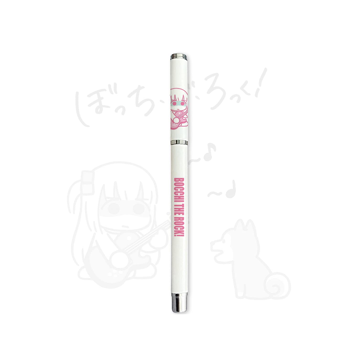 ぼっち・ざ・ろっく 文房具 ペン シャーペン 署名ペン サインペン 後藤ひとり 喜多郁代 伊地知虹夏 山田リョウ 人気アニメグッズ 水性ペン 文房具 オリジナル ラックブラック 学生用 事務用品 (01)