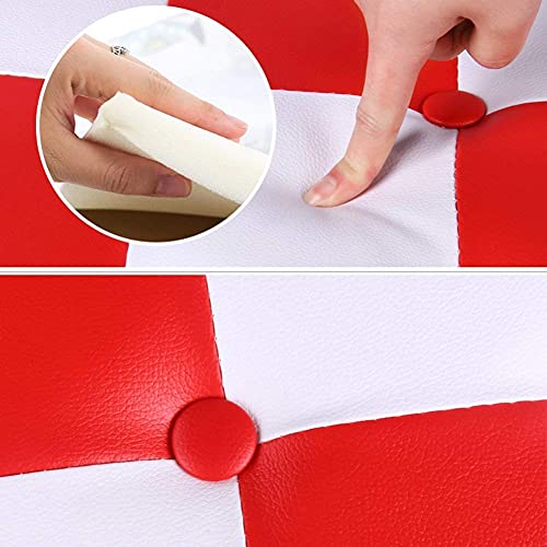 Pouf de rangement pliant pour optimiser les petits salons - 3