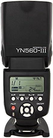 Yongnuo 1198321 YN560-III Wireless Flash Speedlite Support for Canon, Nikon, Pentax, Olympus