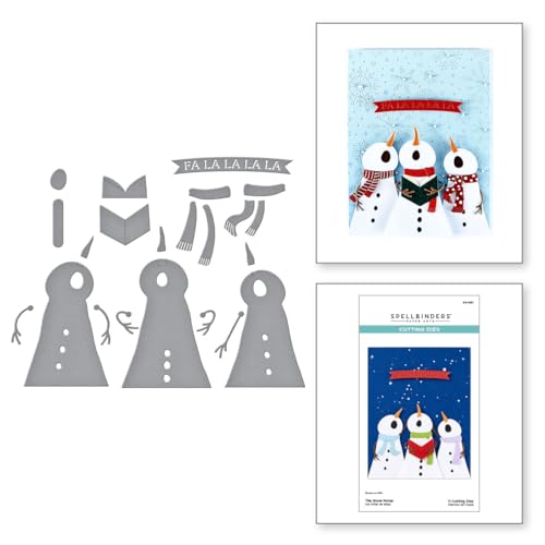 Matrices de découpe The Snow Notes Wonderland pour relief propre - 2