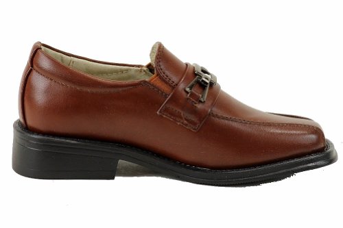 Toddler Performance Loafer Brown School Uniform Shoes 12-Little Kid3
