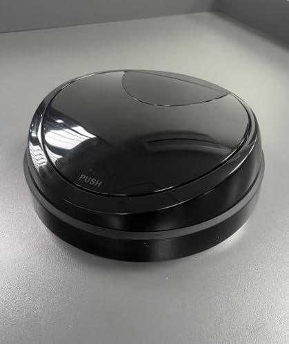 SPECTRAPLAST® 50L Kitchen Bin - Black Plastic Touch-Top Waste Recycling Bin with Removable Lid, Large Capacity for Home, Office, Under Counter Waste Disposal, Fingerprint Resistant, Easy Touch-Top - Image 7