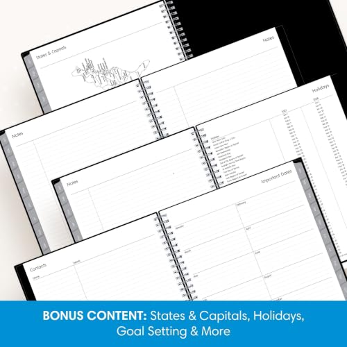 Blue Sky 2027 18-Month Monthly Planner Calendar, 8"x10", Enterprise - Image 4