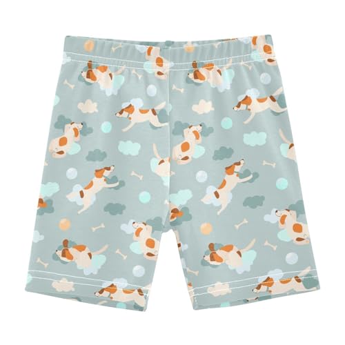 Girls' Shorts Soft Summer Soft Boxers Short Cartoon Dog Leggings Dance Bottoms