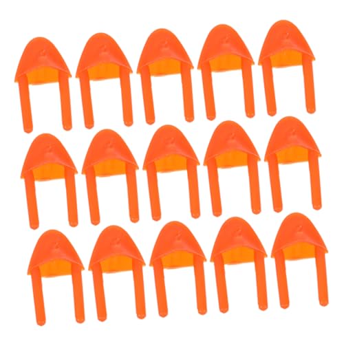 DOITOOL Craft DIY Chick Beak 150pcs Plastic Fake Chicken Beak Inserts for Boys and Girls Festive Decor