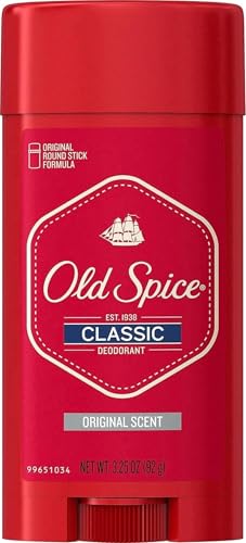 Image of Old Spice Classic Deodorant for Men, 24hr Sweat & Odor Protection, Long Lasting Freshness, Clean & Masculine Fragrance, Original Scent, 3.25 oz