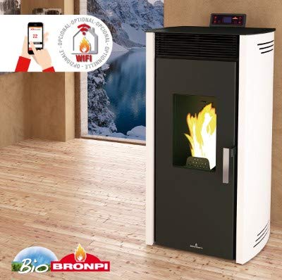 Estufa DE Pellet 12 KW Color Beige