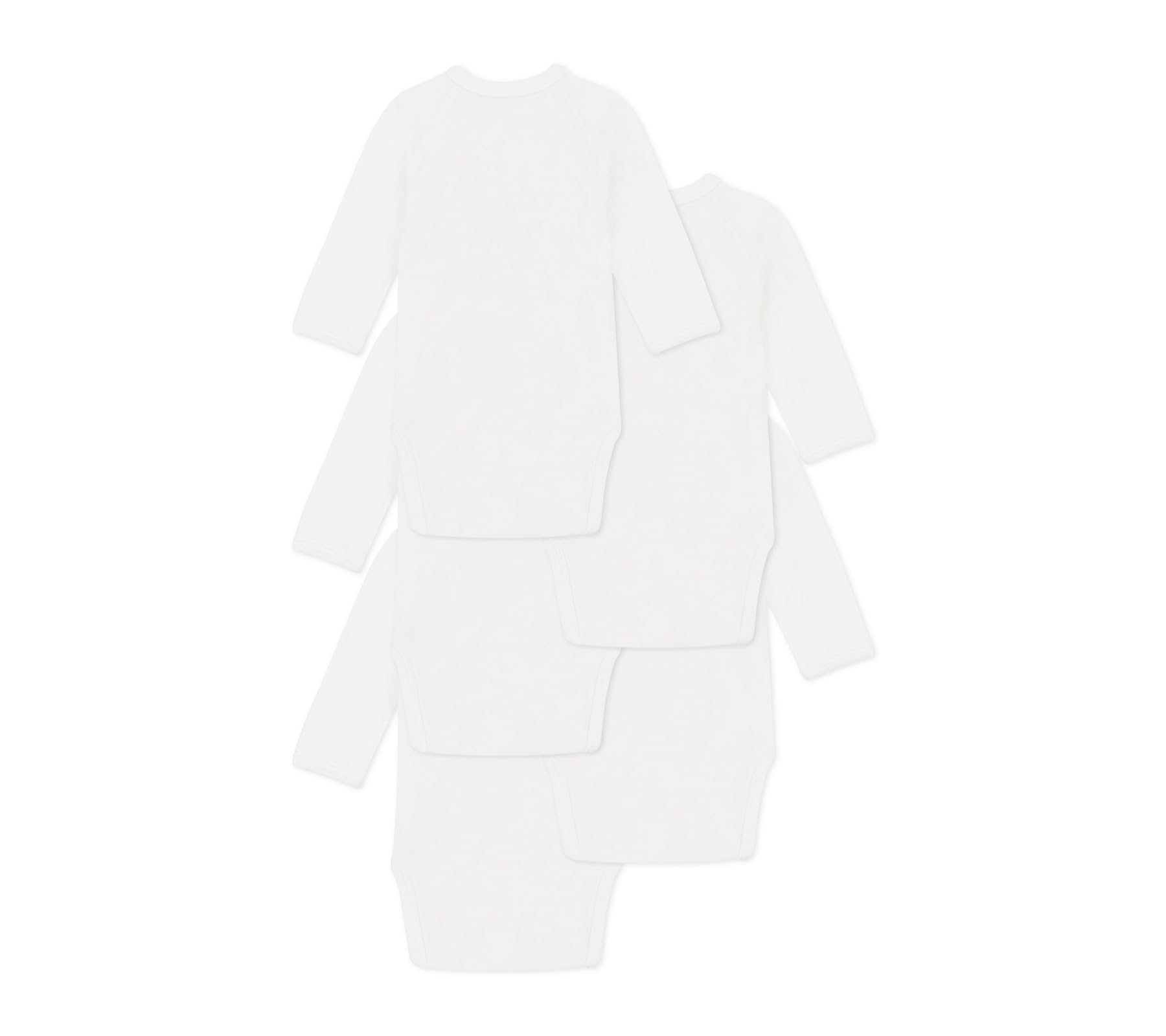 Petit Bateau Unisex Baby A0d5z Langarm-Bodys zur Geburt (5er Pack)