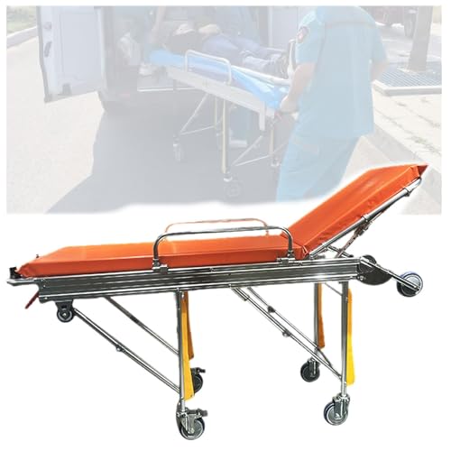 �~�}�ԗp�S�˃x�b�h �~�}�X�g���b�`���[�g�����[ �܂肽���ݎ��A���~��������������A�� ���җA���ً}�X�g���b�`���[�v�b�V���J�[���O���\�ȋً}�~���X�g���b�`���[ �ϋv�� �h��PU�}�b�g �I�����W 190*55*92CM