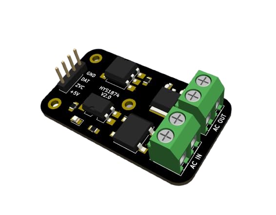 Image of Xenbrix - AC Dimmer Module - Microcontroller - Induction Fan Speed Controller and Light Dimmer - MCU Regulator Module -100 to 230V input. V2