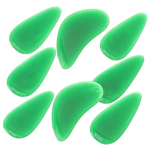 ibasenice 8pcs Guzheng Fake Nails Fingertipプロテクター機器練習ツール大人向け