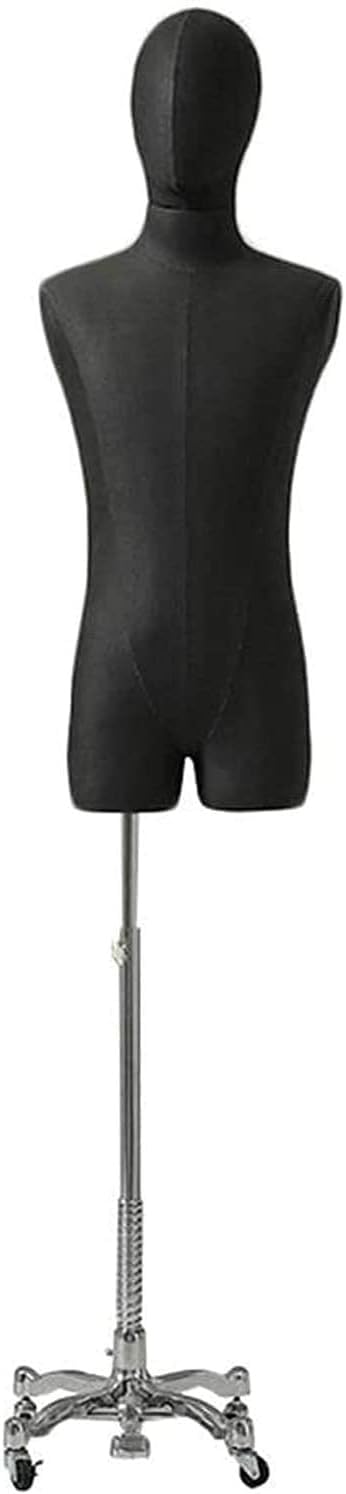 CONGRUI Mannequin Stand Body Tailor Male Model Tailors Dummies with Removable Casters Professional