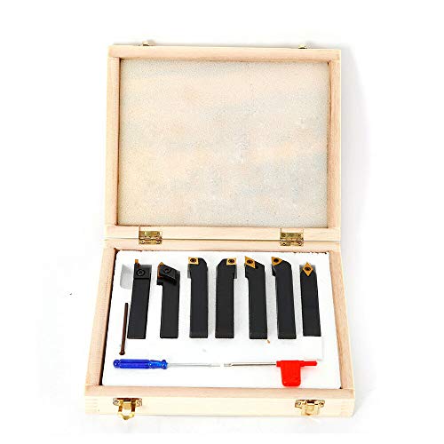 Jeu de 7 burins de tournage 16 mm pour tour