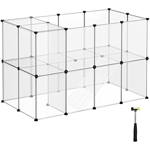 SONGMICS Spacious Playpen for Small Pets Cover